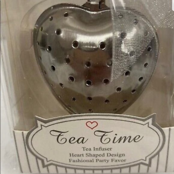 “Tea Time” heart shape tea infuser-new in box - Picture 3 of 4